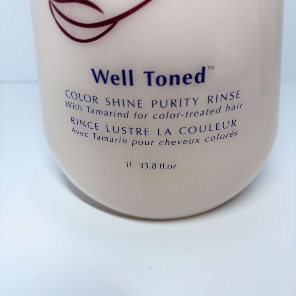Wella Lifetex Wellness Well Toned Color Shine Purity Rinse‎ 33.8 oz - Picture 2 of 5